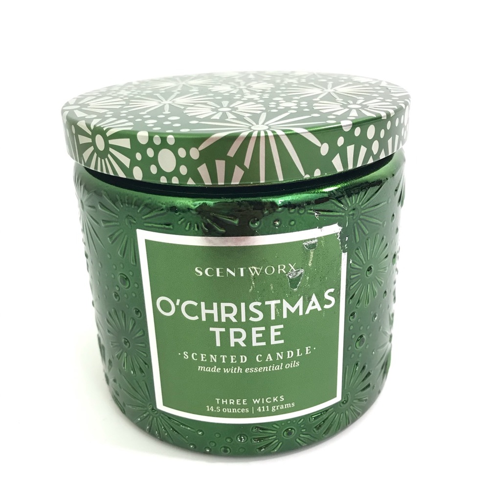 ScentWorx O' CHRISTMAS TREE Candle 14.5 oz. TIN